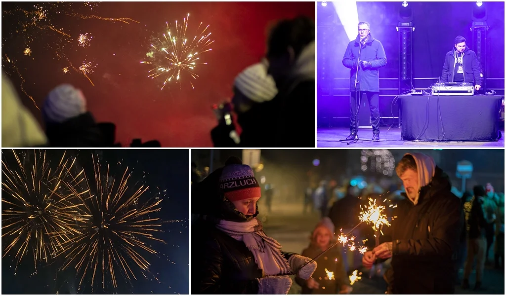 Roztańczony Sylwester w centrum miasta. Kutno powitało Nowy Rok! (ZDJĘCIA) - Zdjęcie główne