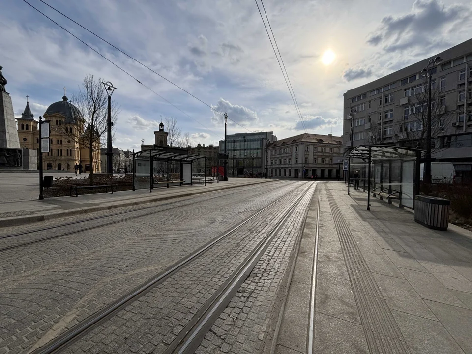 Tak zmienił się plac Wolności w Łodzi