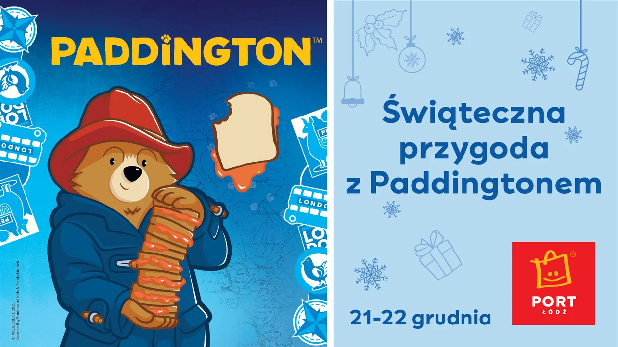 Miś Paddington zaprasza do Portu Łódź - Zdjęcie główne