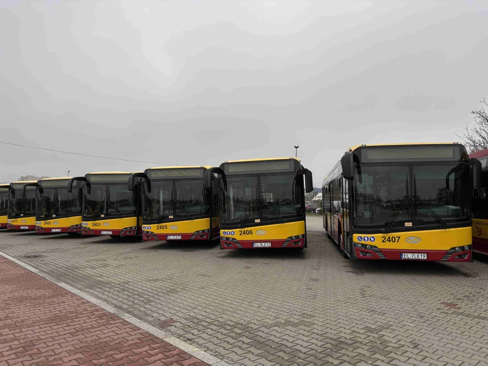 63 nowych autobusów hybrydowych przyjechało do MPK Łódź