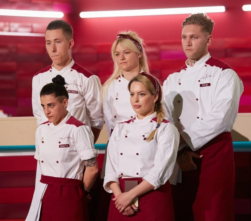 Hubert Jabłoński - łodzianin, kucharz i strażak ochotnik w wielkim finale Hell's Kitchen