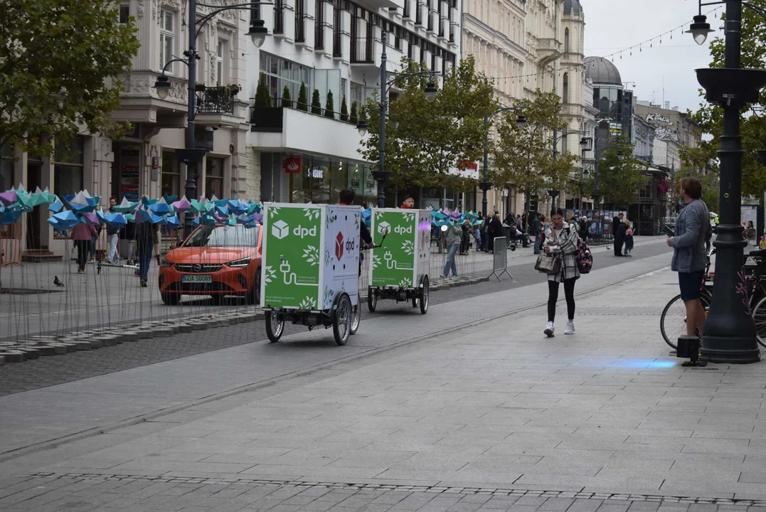 Rowery towarowe i elektryczne samochody zawitały do Łodzi