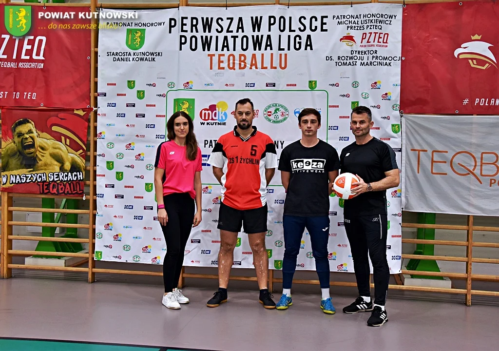 W Krośniewicach wystartowała pierwsza w Polsce Powiatowa Liga Teqball