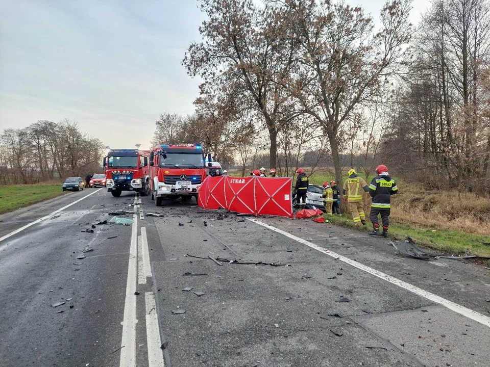 Tragedia na drodze. Nie żyje mężczyzna, trwa reanimacja dziecka - Zdjęcie główne