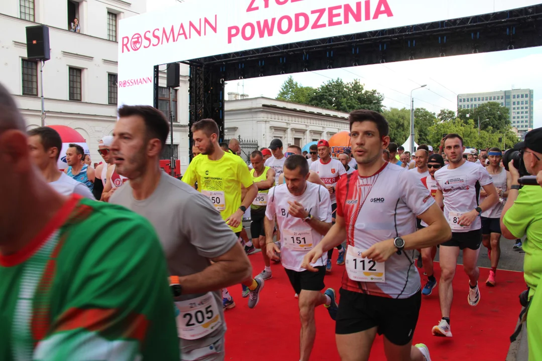 21. Bieg Ulicą Piotrkowską Rossmann Run w Łodzi