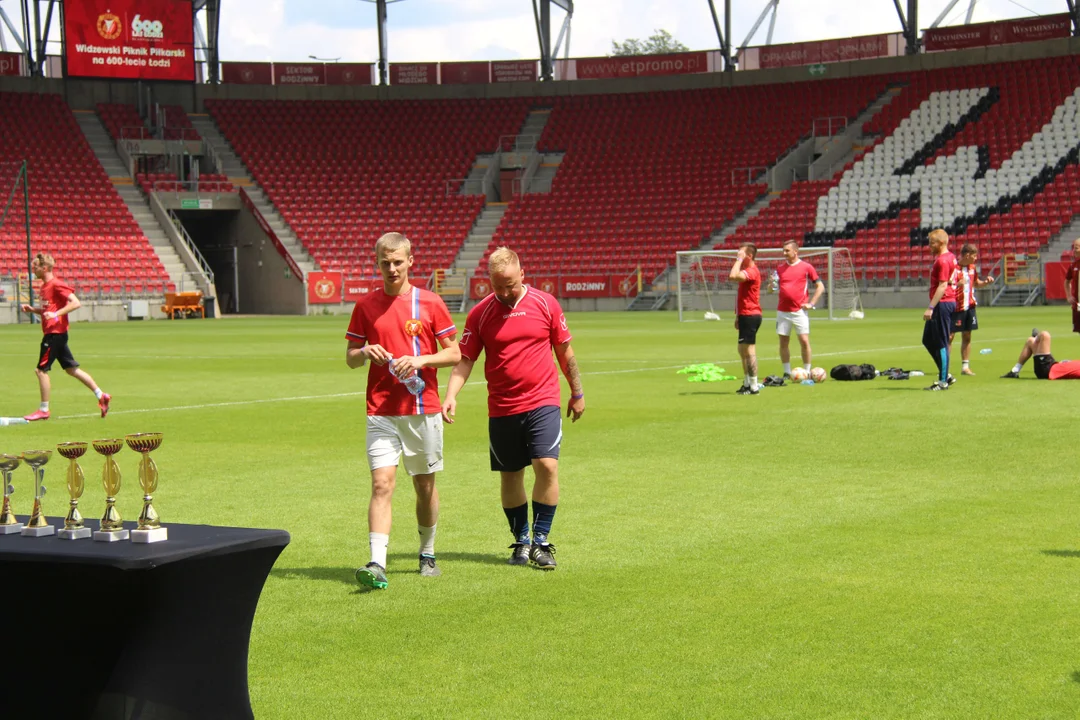 Widzewski Piknik Piłkarski na 600. Urodziny Łodzi.