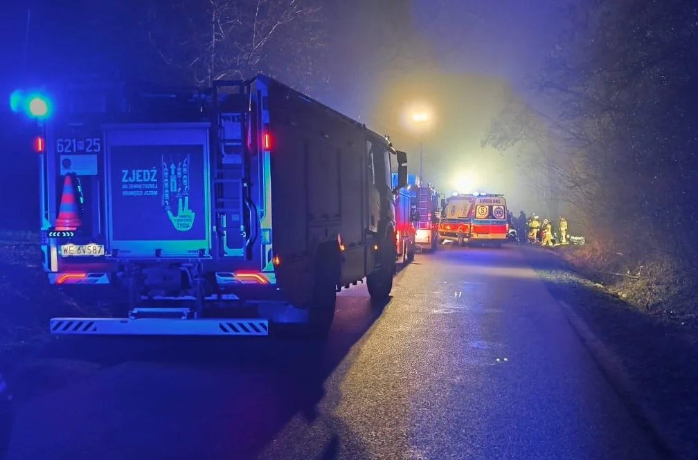 Wypadek w powiecie sierpeckim