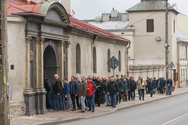 Męski Różaniec ulicami Piotrkowa