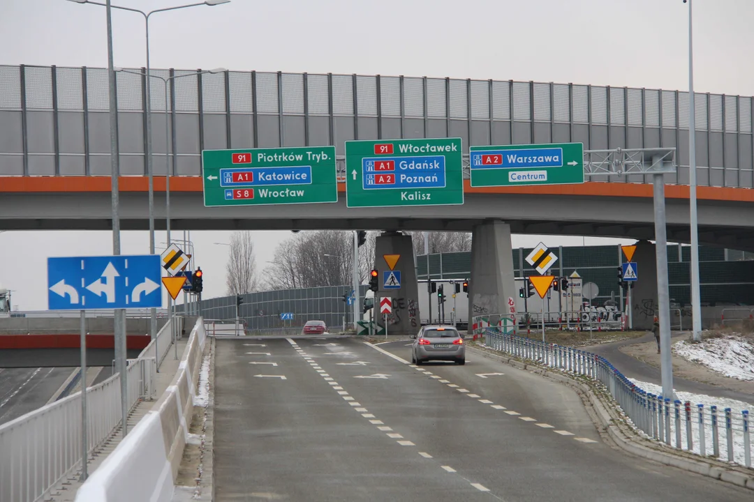 Nowy odcinek Trasy Górnej w Łodzi oficjalnie otwarty