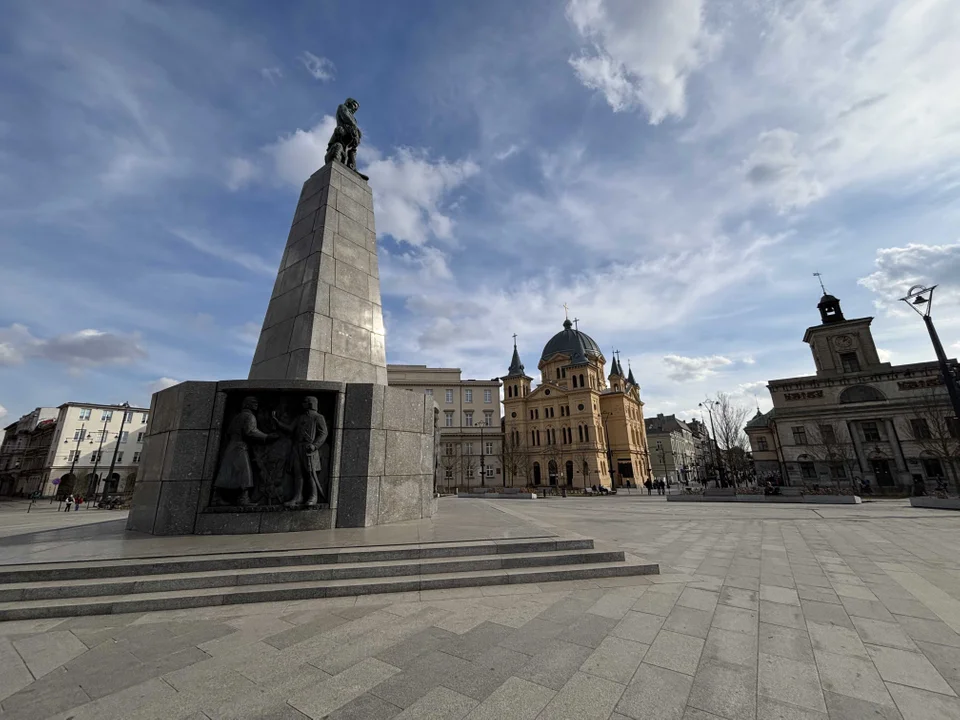 Tak zmienił się plac Wolności w Łodzi