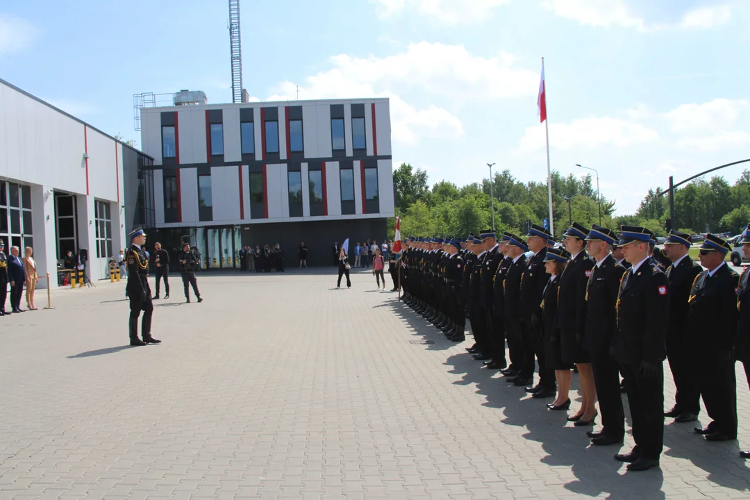 Nowa strażnica przy ul. Przybyszewskiego w Łodzi