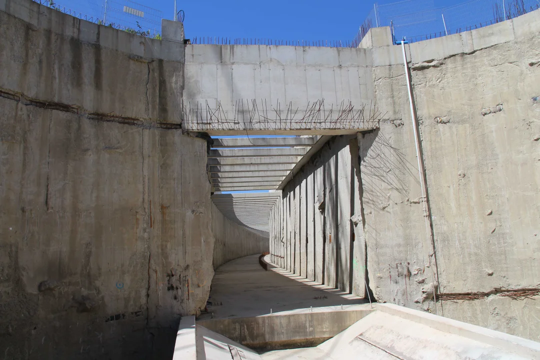 Trwa budowa tunelu kolejowego pod Łodzią - odcinek do przystanku Łódź Koziny