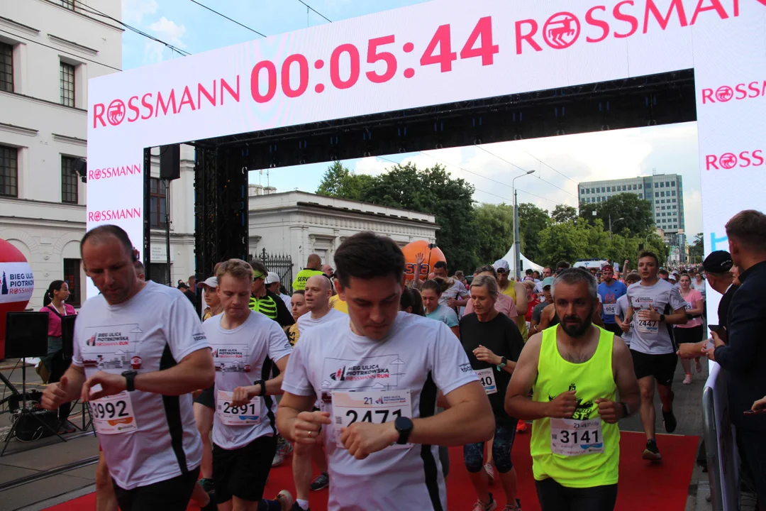 21. Bieg Ulicą Piotrkowską Rossmann Run w Łodzi