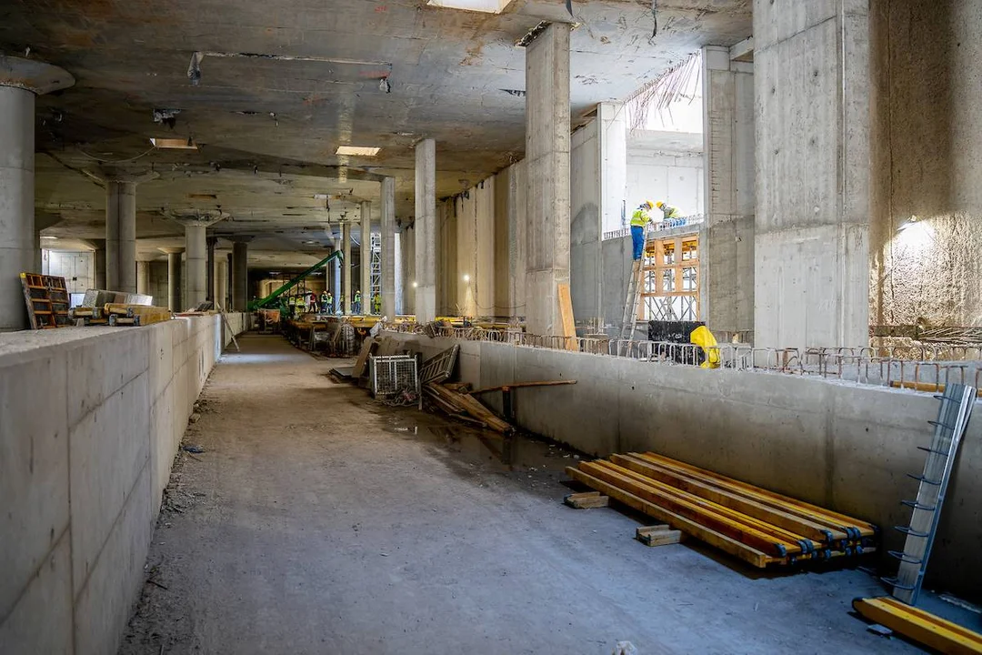 Tunel średnicowy w Łodzi – przystanek Koziny