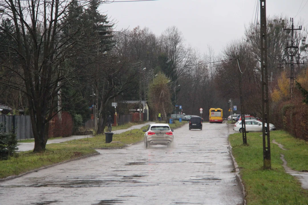 Ulica Krakowska w Łodzi po przebudowie