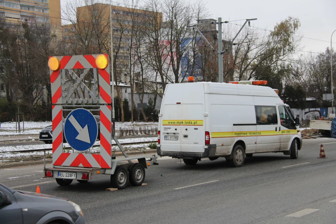 Utrudnienia dla podróżnych MPK Łódź. Tramwaje nie dojeżdżają na pętlę Chojny Kurczaki