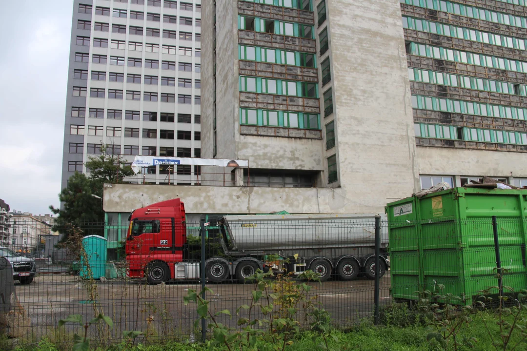 Hotel Światowit znika z mapy Łodzi