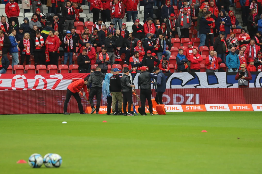 Mecz Widzew Łódź - Ruch Chorzów odwołany