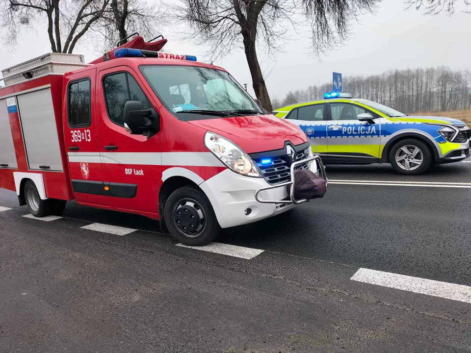 Chwile grozy pod Płockiem. Audi uderzyło w citroena [ZDJĘCIA] - Zdjęcie główne