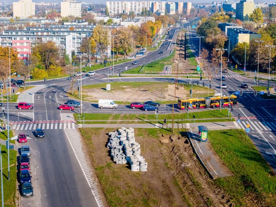 Trwa remont kolejnego odcinka alei Śmigłego-Rydza