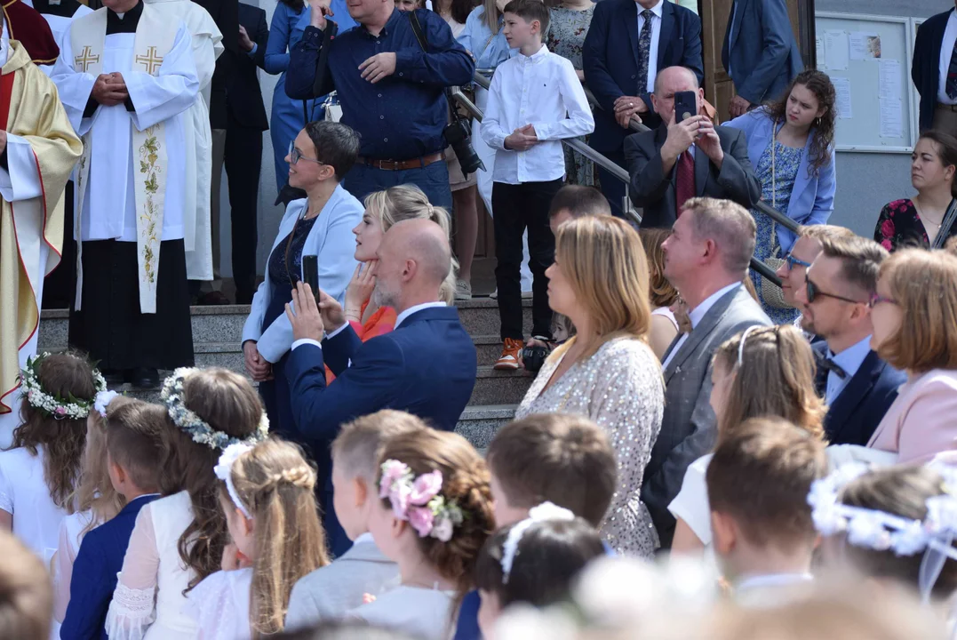 Pierwsza Komunia Święta w parafii pw. Chrystusa Króla w Łodzi