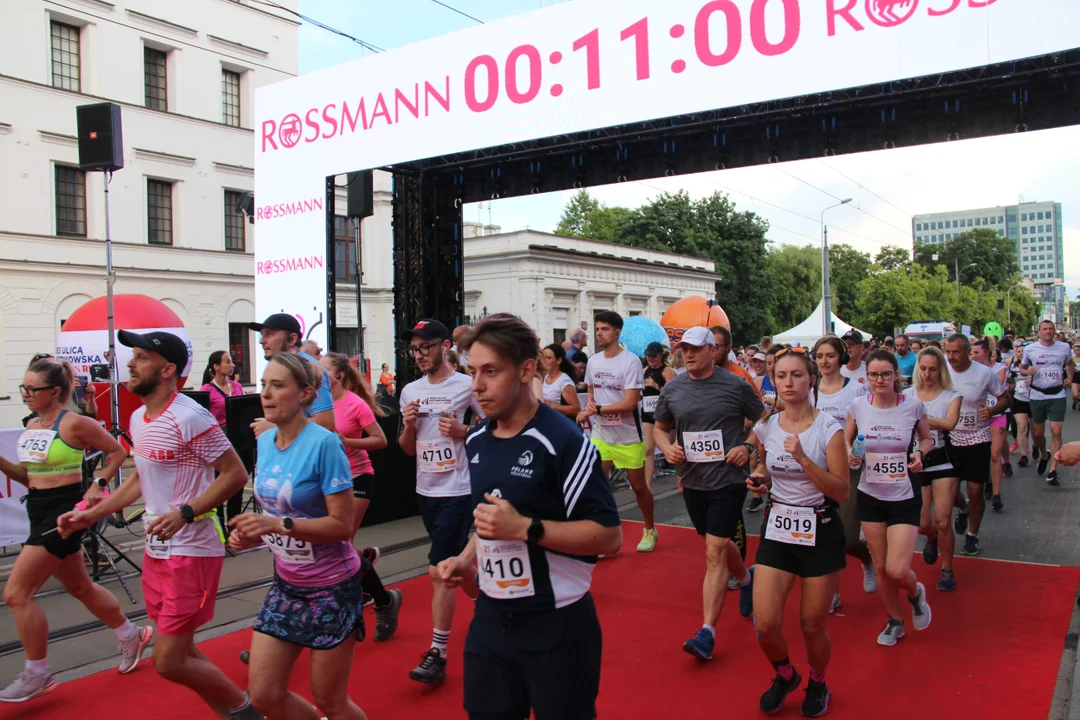 21. Bieg Ulicą Piotrkowską Rossmann Run w Łodzi