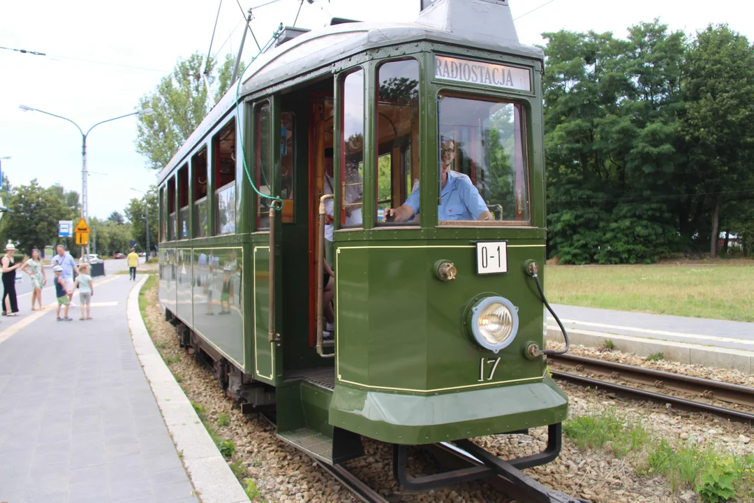 Zabytkowe tramwaje na łódzkich ulicach