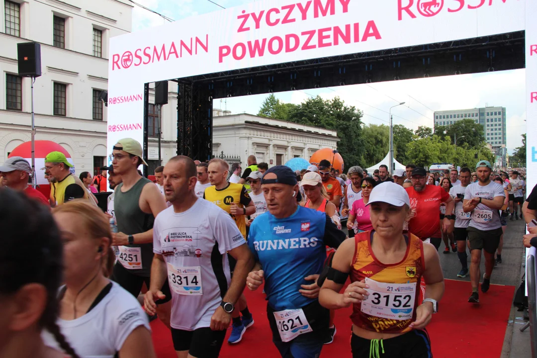 21. Bieg Ulicą Piotrkowską Rossmann Run w Łodzi