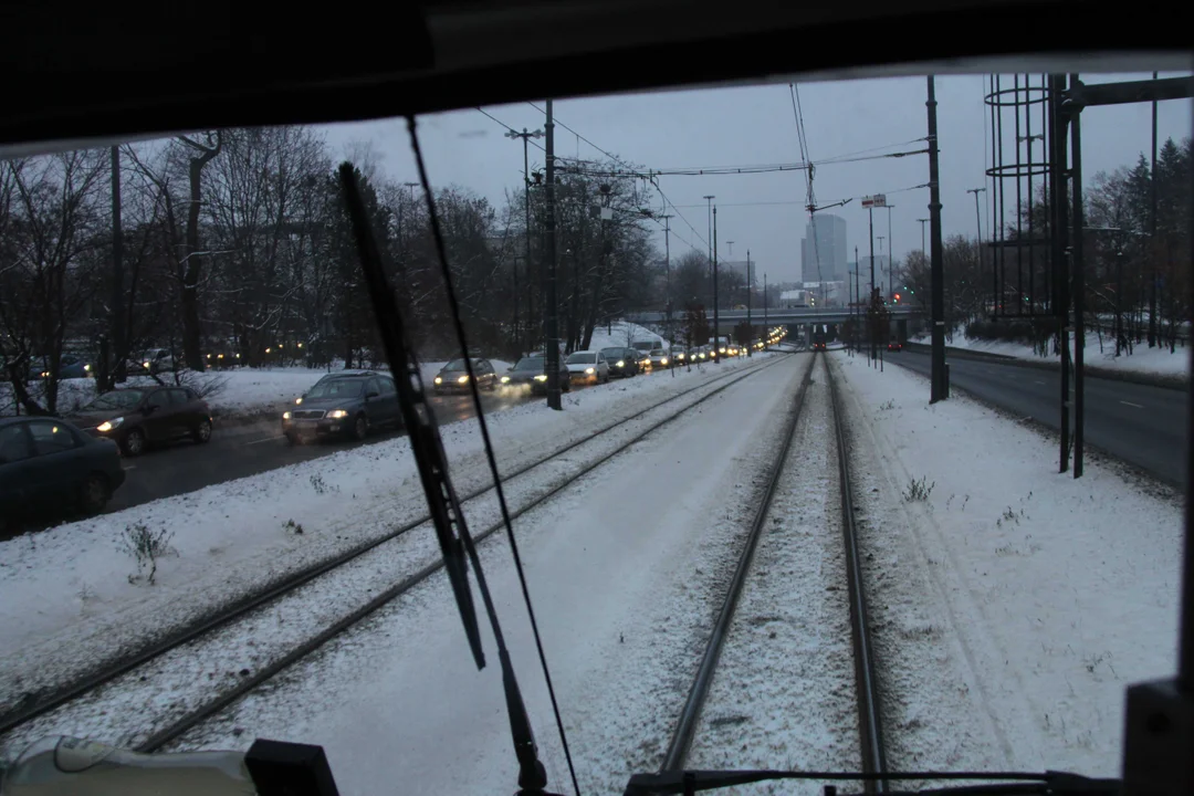 Mikołajkowy tramwaj MPK Łódź wyruszył na ulice Łodzi