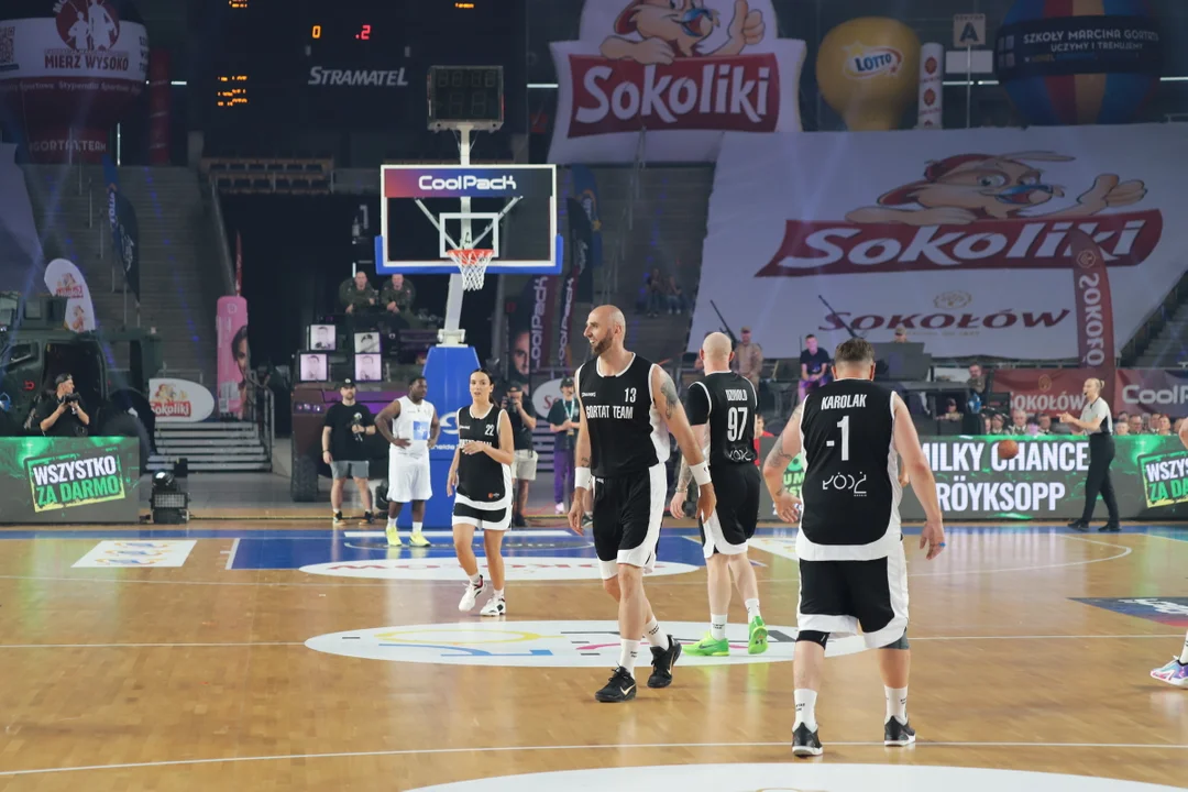 Mecz charytatywny: Gortat Team vs. Żołnierze NATO