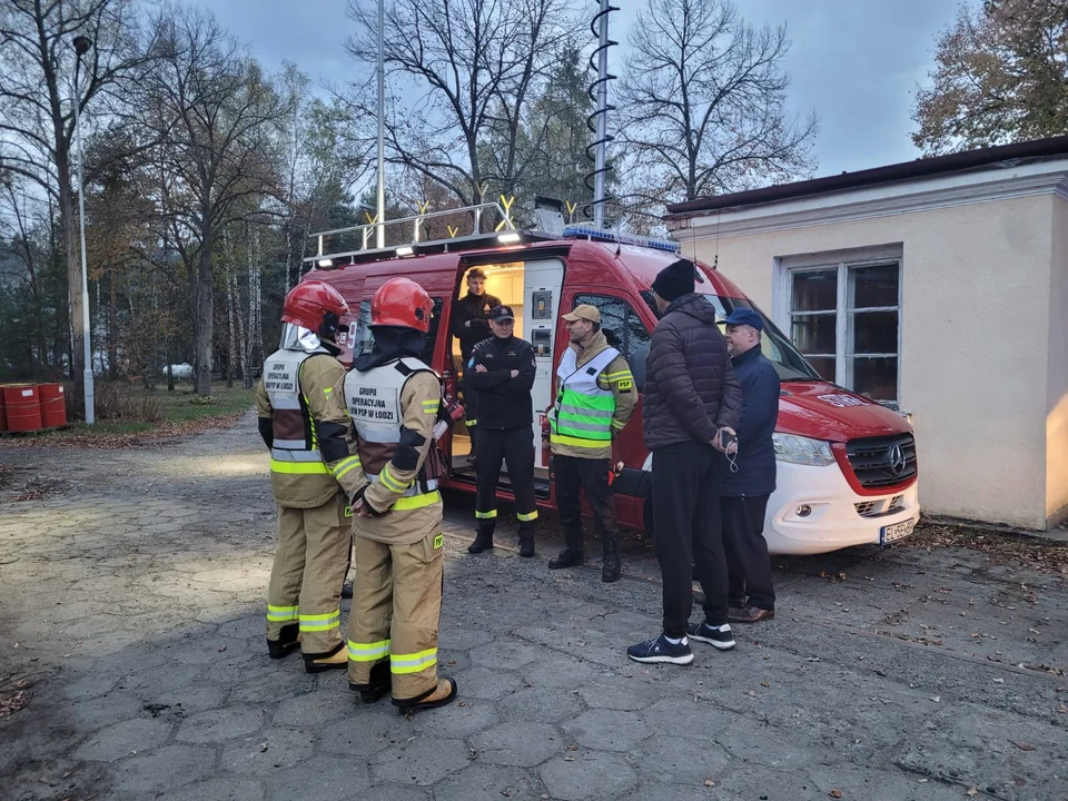 Pożar w fabryce w m. Cygan (pow. tomaszowski)