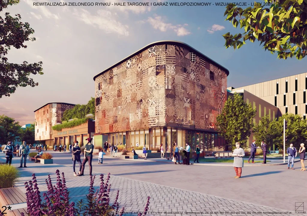 Tak się zmieni Zielony Rynek w Łodzi