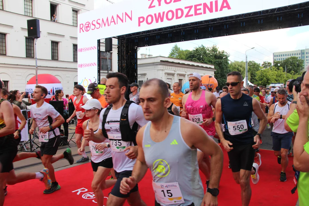 21. Bieg Ulicą Piotrkowską Rossmann Run w Łodzi