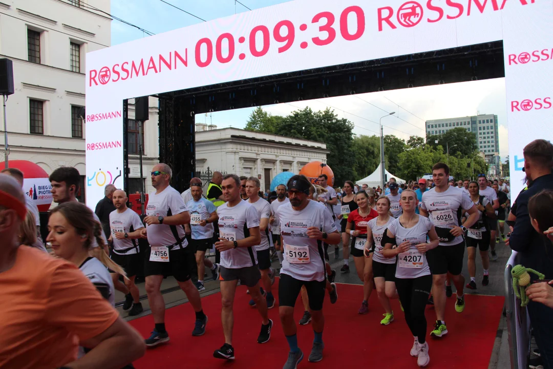 21. Bieg Ulicą Piotrkowską Rossmann Run w Łodzi