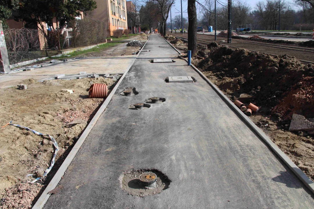 Tramwaje MPK Łódź wracają na Wojska Polskiego