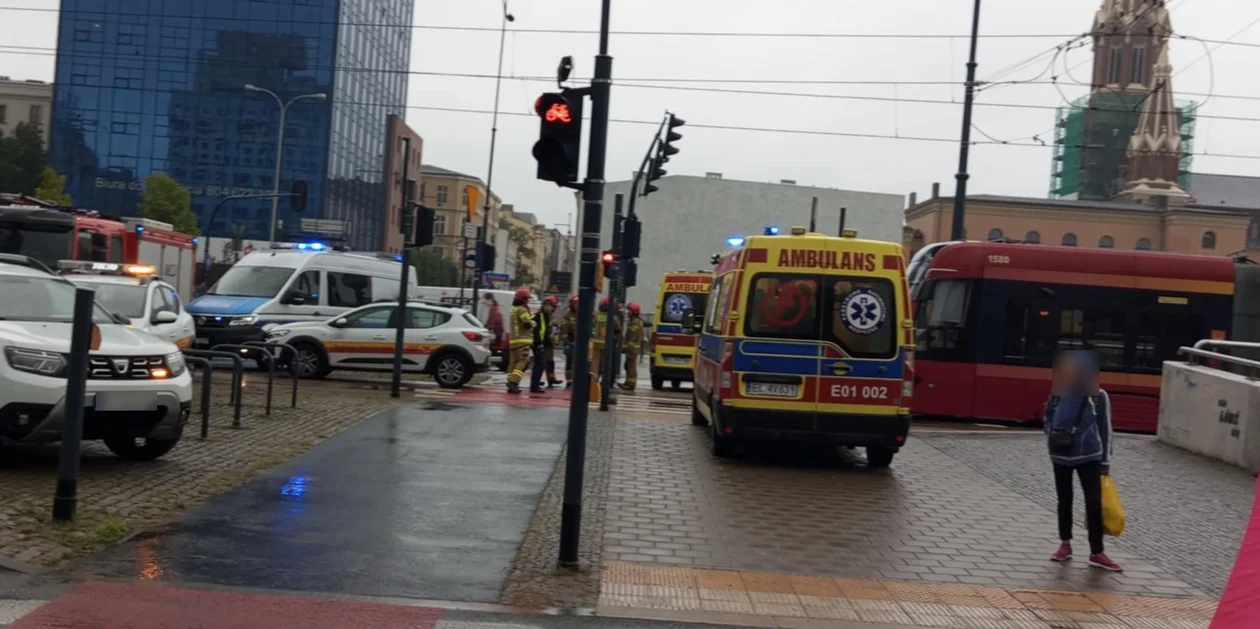 Wypadek na al. Piłsudskiego