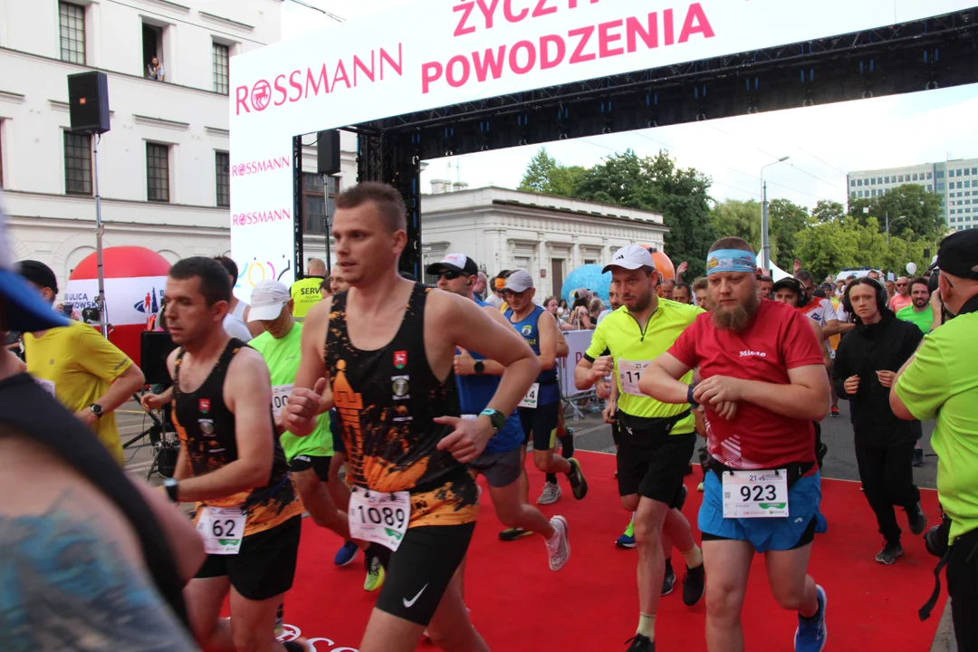 21. Bieg Ulicą Piotrkowską Rossmann Run w Łodzi