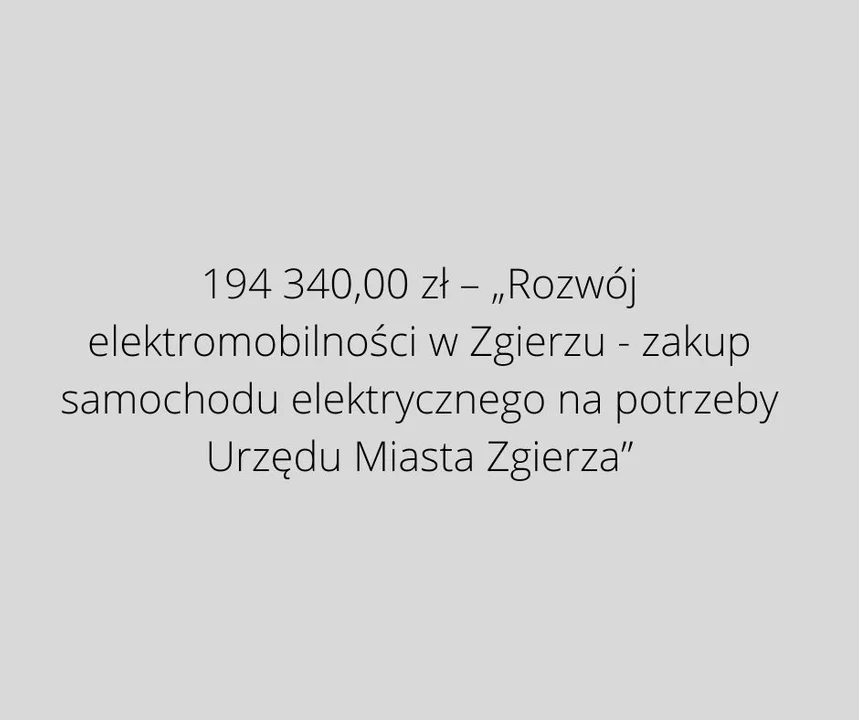 Na co miasto wyda najwięcej?