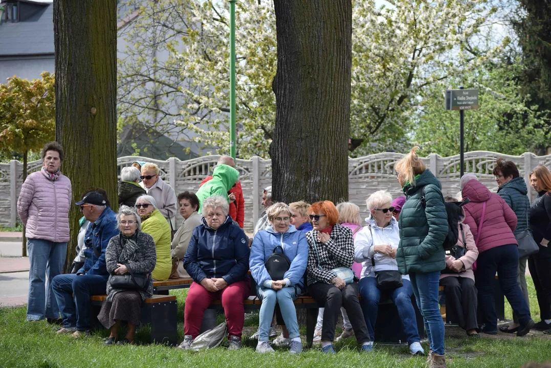 Wybitny francuski kucharz na pokazie kulinarnym w Zgierzu. Działo się przed Starym Młynem