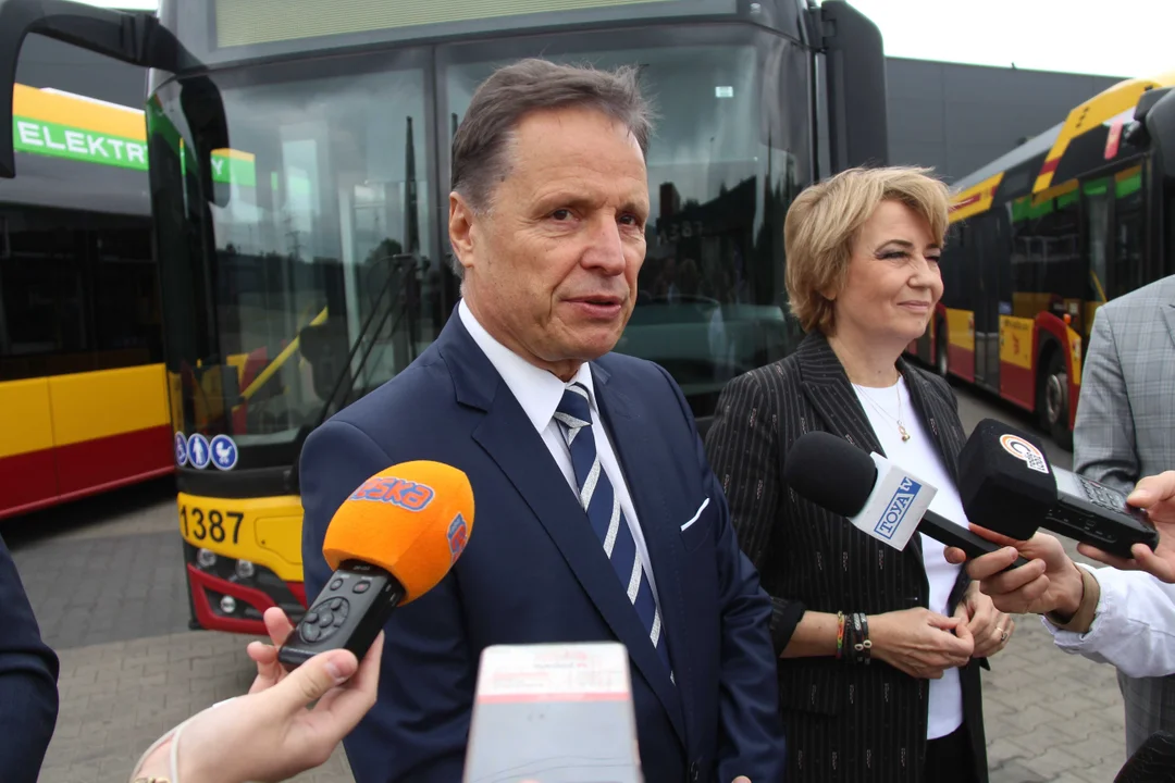 Nowe autobusy marki Solaris w barwach MPK Łódź