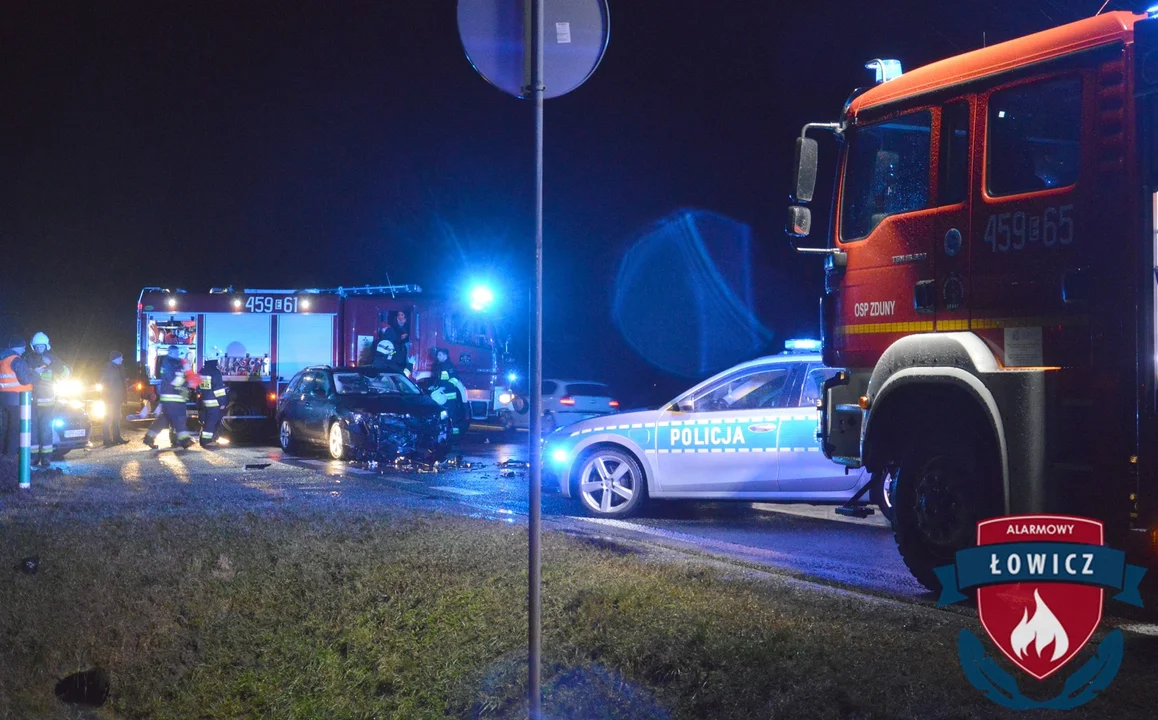 Wypadek DK 92 Bąków Górny