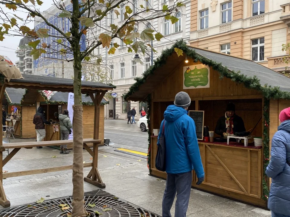 Jarmark Bożonarodzeniowy na Piotrkowskiej w Łodzi