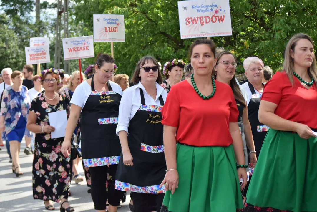 Dożynki gminy Stryków w Warszewicach