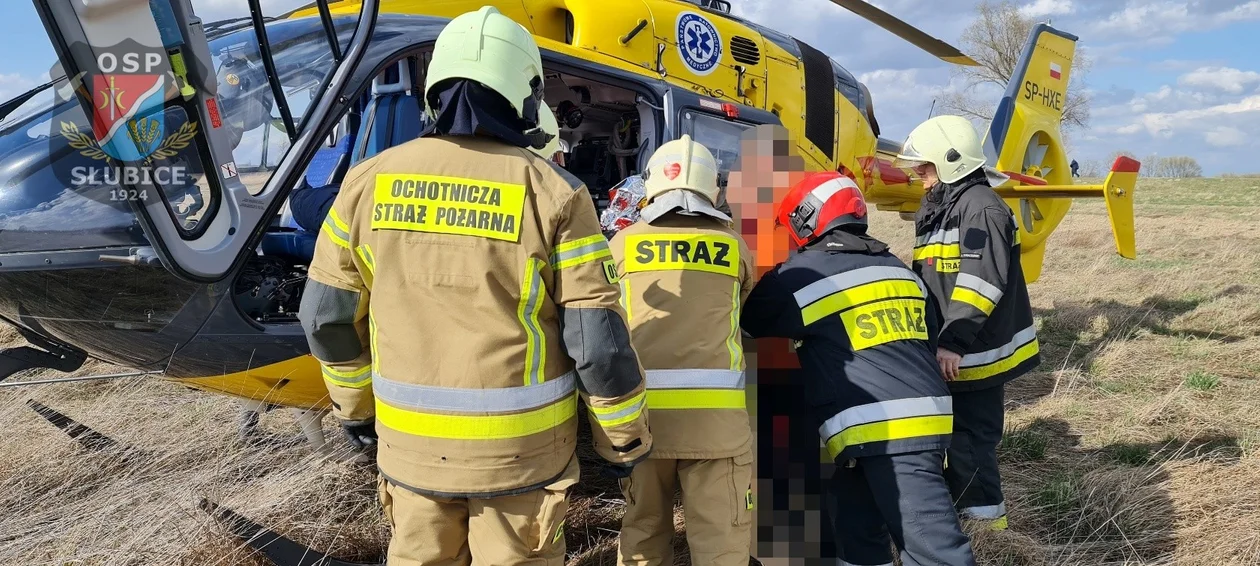 Poważny wypadek podczas prac polowych. Kobieta prawie straciła rękę [ZDJĘCIA, FILM] - Zdjęcie główne