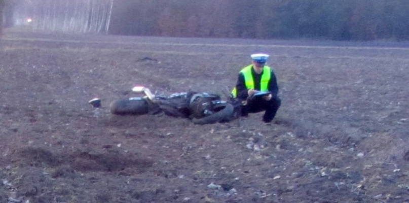 Śmiertelny wypadek na Drodze Wojewódzkiej. Nie żyje motocyklista - Zdjęcie główne