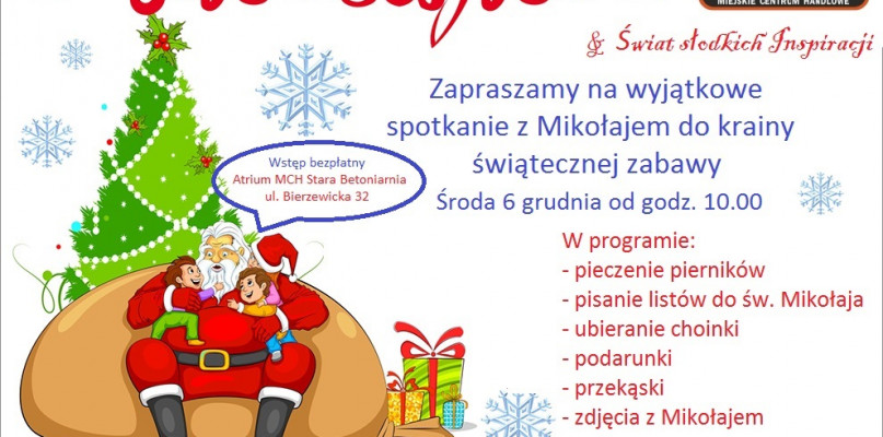 Stara Betoniarnia zaprasza na Mikołajki! - Zdjęcie główne