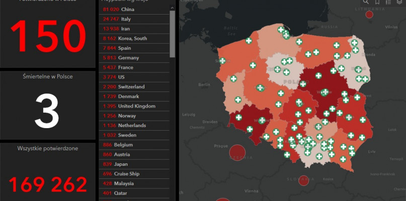 Jest polska mapa koronawirusa. Ilu zakażonych i gdzie są leczeni? - Zdjęcie główne