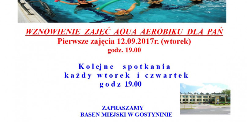 Aqua Aerobic czas zacząć - Zdjęcie główne