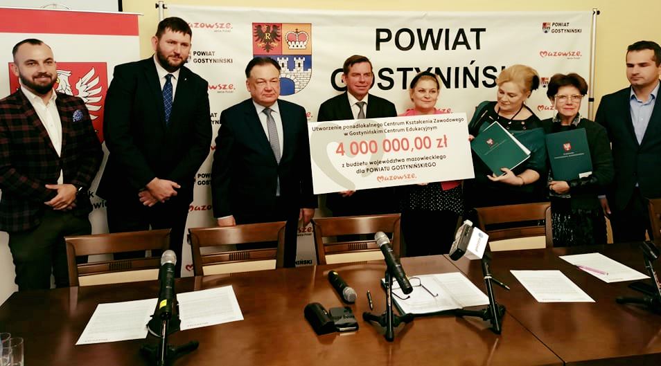 Powiat gostyniński ze wsparciem samorządu Mazowsza. W sumie to prawie 4,5 mln zł - Zdjęcie główne