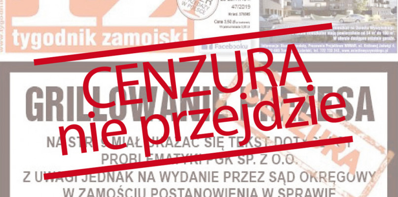 Cenzura nie przejdzie! Oto zakazane teksty Tygodnika Zamojskiego - Zdjęcie główne